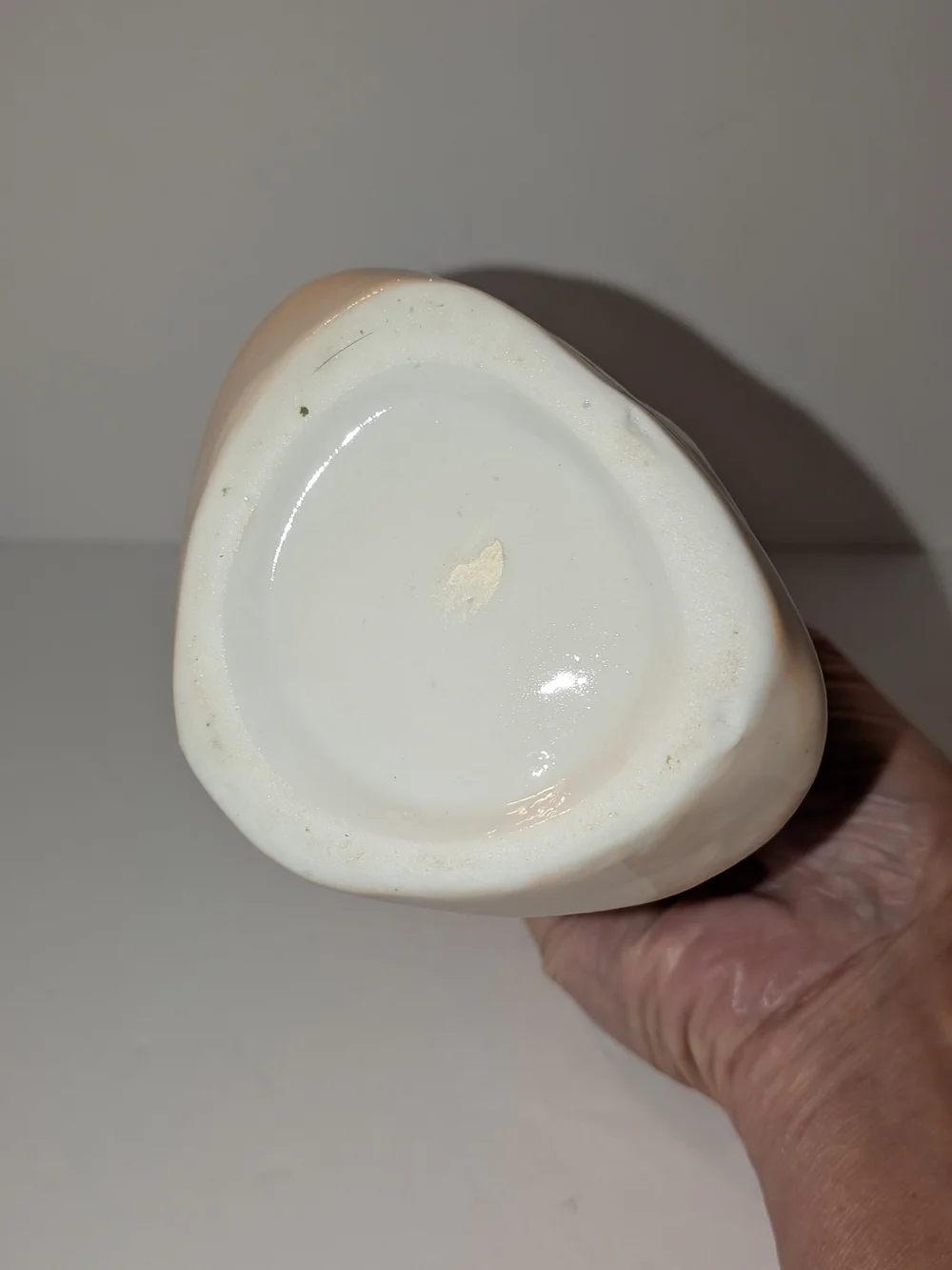 Vintage 1950's Porcelain Lady Head Vase 5 Inches Tall Mid Century Modern
